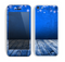 The Snowy Blue Wooden Dock Skin for the Apple iPhone 5c