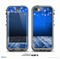 The Snowy Blue Wooden Dock Skin for the iPhone 5c nüüd LifeProof Case