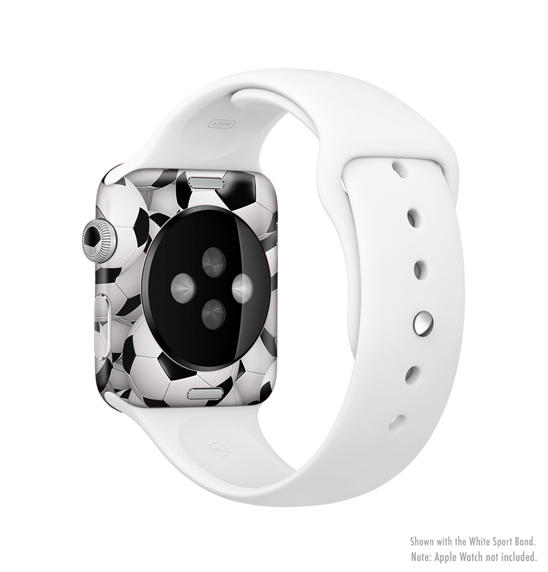 The Soccer Ball Overlay Full Body Skin Kit for the Apple Watch