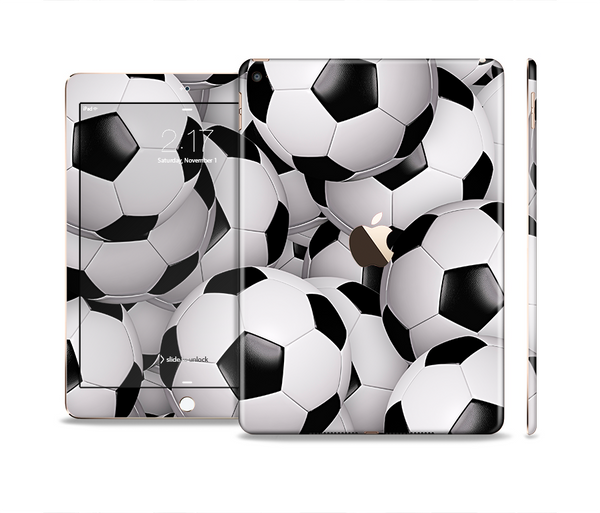 The Soccer Ball Overlay Skin Set for the Apple iPad Pro