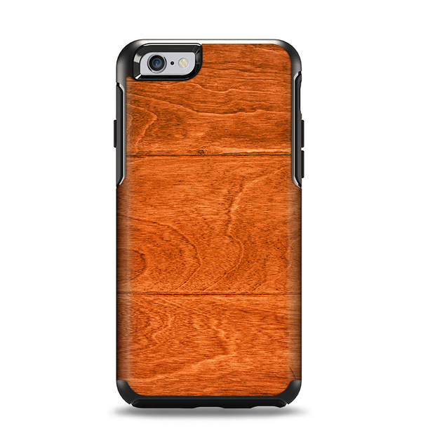 The Solid Cherry Wood Planks Apple iPhone 6 Otterbox Symmetry Case Skin Set