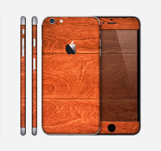 The Solid Cherry Wood Planks Skin for the Apple iPhone 6 Plus