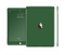 The Solid Hunter Green Skin Set for the Apple iPad Pro