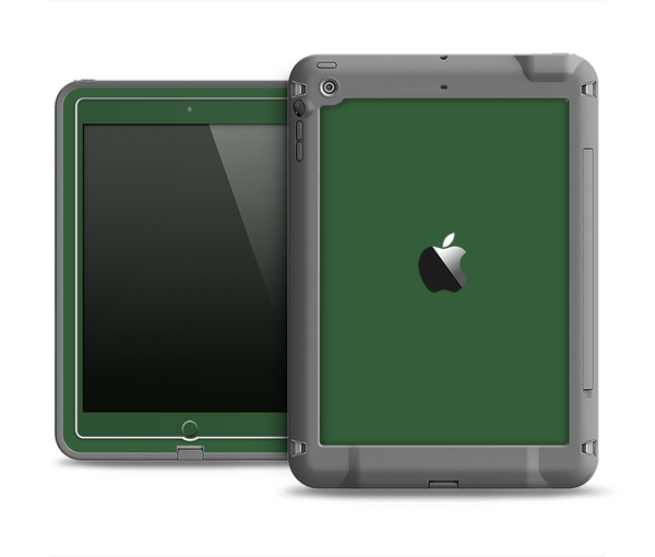 The Solid Hunter Green Apple iPad Air LifeProof Fre Case Skin Set