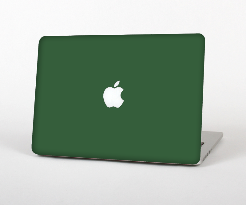 The Solid Hunter Green Skin Set for the Apple MacBook Pro 15" with Retina Display