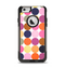 The Solid Pink & Blue Colored Polka Dots V2 Apple iPhone 6 Otterbox Commuter Case Skin Set