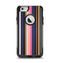 The Solid Pink & Blue Colored Stripes Apple iPhone 6 Otterbox Commuter Case Skin Set