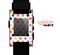 The Solid Pink & Blue Colored Polka Dots Skin for the Pebble SmartWatch
