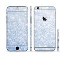 The Sparkly Snow Texture Sectioned Skin Series for the Apple iPhone 6s Plus