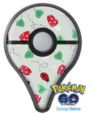 The Sping Lady Bug and Heart Clovers Pokémon GO Plus Vinyl Protective Decal Skin Kit