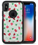 The Sping Lady Bug and Heart Clovers 2 - iPhone X OtterBox Case & Skin Kits