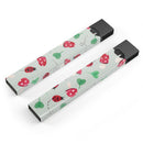 The Sping Lady Bug and Heart Clovers - Premium Decal Protective Skin-Wrap Sticker compatible with the Juul Labs vaping device