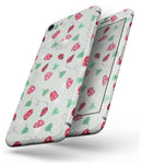 The Sping Lady Bug and Heart Clovers - Skin-kit for the iPhone 8 or 8 Plus