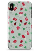 The Sping Lady Bug and Heart Clovers - iPhone X Clipit Case