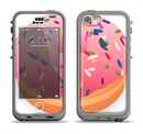 The Sprinkled 3d Donut Apple iPhone 5c LifeProof Nuud Case Skin Set