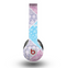 The Squared Pink & Blue Textile Patterns Skin for the Beats by Dre Original Solo-Solo HD Headphones