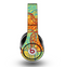 The Squiggly Red & Blue Hearts Over Yellow Skin for the Original Beats by Dre Studio Headphones