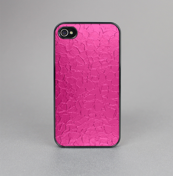 The Stamped Pink Texture Skin-Sert for the Apple iPhone 4-4s Skin-Sert Case