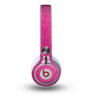 The Stamped Pink Texture Skin for the Beats by Dre Mixr Headphones