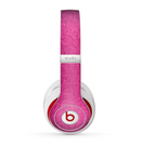 The Stamped Pink Texture Skin for the Beats by Dre Studio (2013+ Version) Headphones