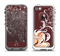 The Steaming Vector Coffee Floral Apple iPhone 5-5s LifeProof Fre Case Skin Set