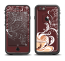 The Steaming Vector Coffee Floral Apple iPhone 6/6s LifeProof Fre Case Skin Set