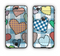 The Stitched Plaid Vector Fabric Hearts Apple iPhone 6 LifeProof Nuud Case Skin Set