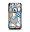 The Stitched Plaid Vector Fabric Hearts Apple iPhone 6 Otterbox Commuter Case Skin Set
