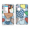 The Stitched Plaid Vector Fabric Hearts Skin For The Apple iPod Classic