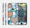 The Stitched Plaid Vector Fabric Hearts Skin for the Apple iPhone 6