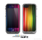 The Straight Abstract Vector Color-Strands Skin for the Apple iPhone 5c LifeProof Case