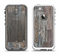 The Straight Aged Wood Planks Apple iPhone 5-5s LifeProof Fre Case Skin Set