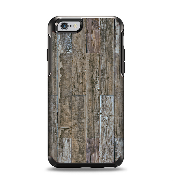 The Straight Aged Wood Planks Apple iPhone 6 Otterbox Symmetry Case Skin Set