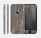 The Straight Aged Wood Planks Skin for the Apple iPhone 6