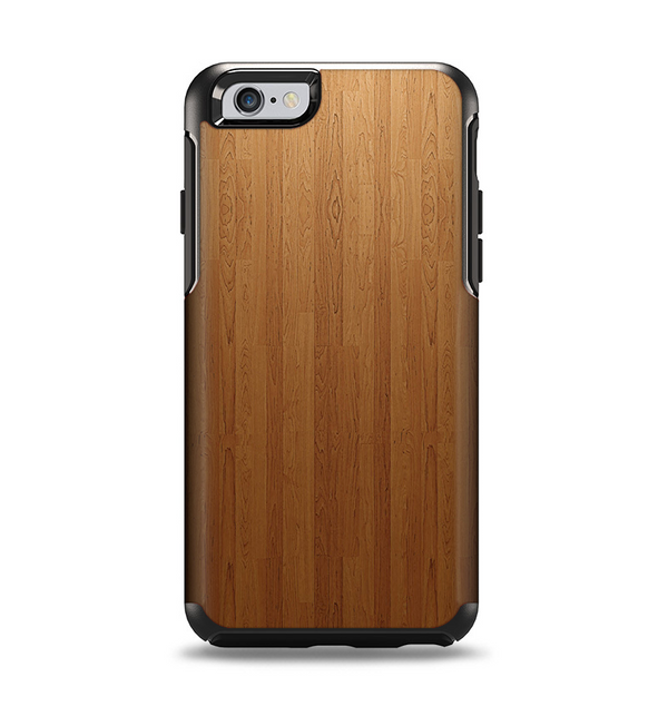 The Straight WoodGrain Apple iPhone 6 Otterbox Symmetry Case Skin Set