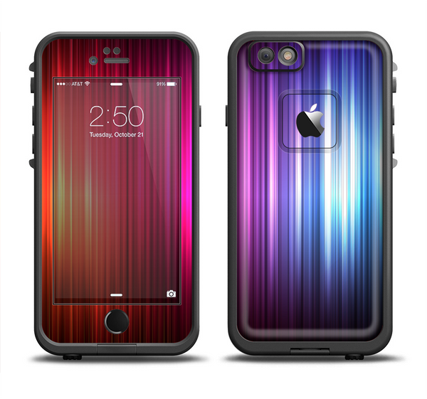 The Straigth Vector HD Lines Apple iPhone 6 LifeProof Fre Case Skin Set