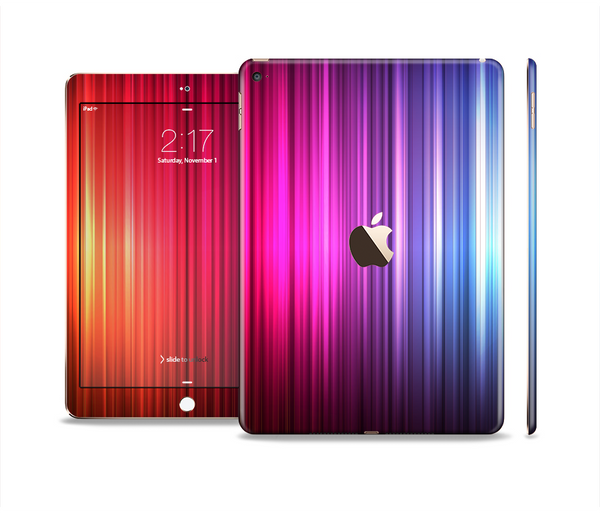 The Straigth Vector HD Lines Skin Set for the Apple iPad Pro