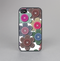 The Striped Vector Flower Buttons Skin-Sert for the Apple iPhone 4-4s Skin-Sert Case