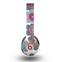 The Striped Vector Flower Buttons Skin for the Beats by Dre Original Solo-Solo HD Headphones
