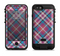 The Striped Vintage Pink & Blue Plaid Apple iPhone 6/6s LifeProof Fre POWER Case Skin Set