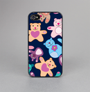 The Stuffed Vector Color-Bears Skin-Sert for the Apple iPhone 4-4s Skin-Sert Case