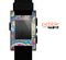 The Suble Blue & Yellow Paisley Pattern Skin for the Pebble SmartWatch