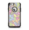 The Subtle Abstract Flower Pattern Apple iPhone 6 Otterbox Commuter Case Skin Set