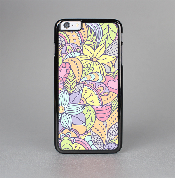 The Subtle Abstract Flower Pattern Skin-Sert for the Apple iPhone 6 Plus Skin-Sert Case