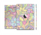 The Subtle Abstract Flower Pattern Skin Set for the Apple iPad Mini 4