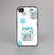 The Subtle Blue Cartoon Owls Skin-Sert for the Apple iPhone 4-4s Skin-Sert Case