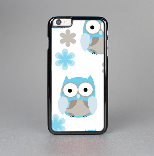 The Subtle Blue Cartoon Owls Skin-Sert for the Apple iPhone 6 Plus Skin-Sert Case