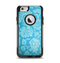 The Subtle Blue Floral Lace Pattern Apple iPhone 6 Otterbox Commuter Case Skin Set