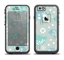 The Subtle Blue Multiple Birds Apple iPhone 6/6s LifeProof Fre Case Skin Set