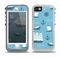 The Subtle Blue Ships and Anchors Skin for the iPhone 5-5s OtterBox Preserver WaterProof Case
